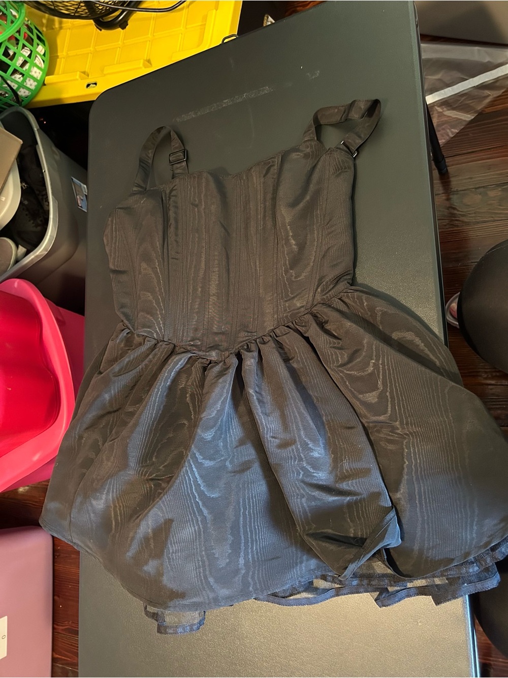 Dolls kill Sugar Thrillz black corset mini dress XXL